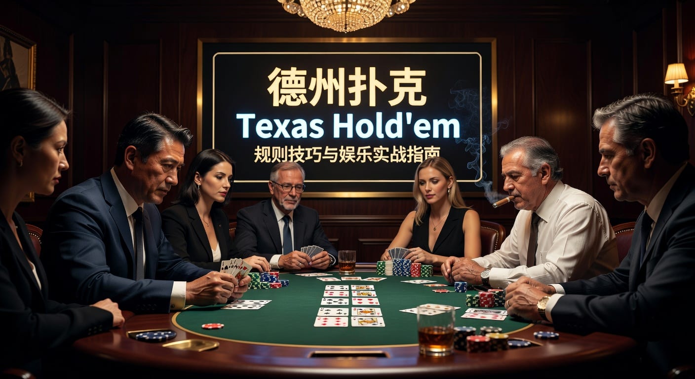 德州扑克 Texas Hold'em 规则攻略与高手技巧