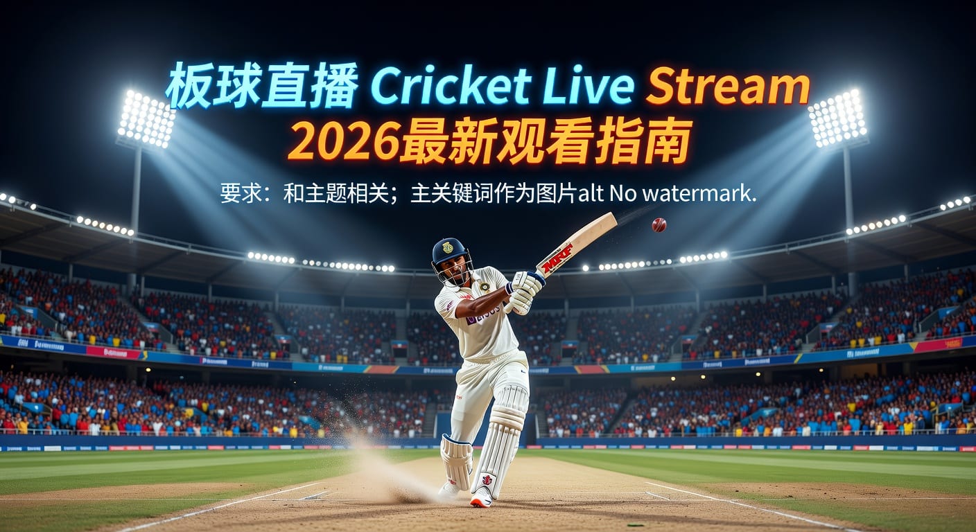板球直播 Cricket Live Stream 2026免费高清观看指南