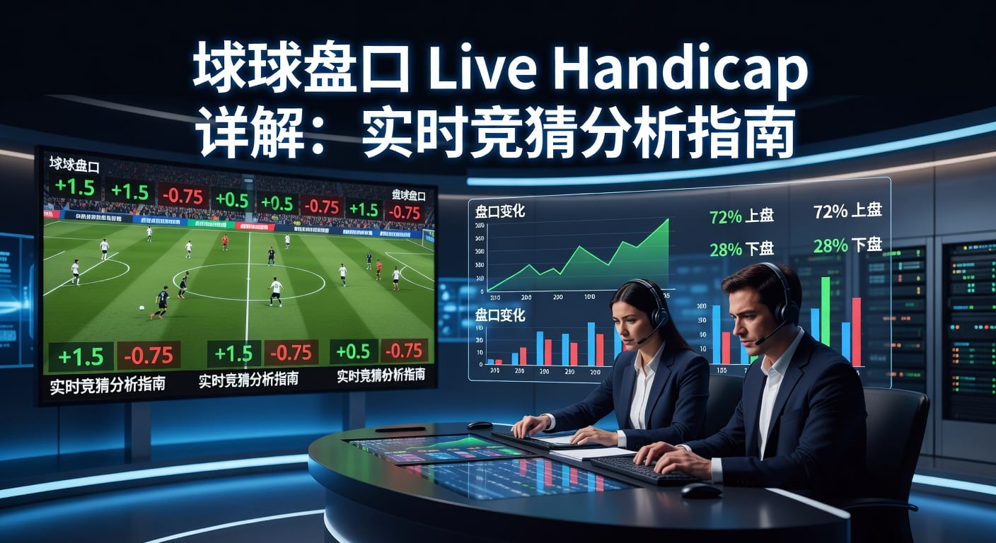 滚球盘口 live handicap 详解：2026年实时投注攻略