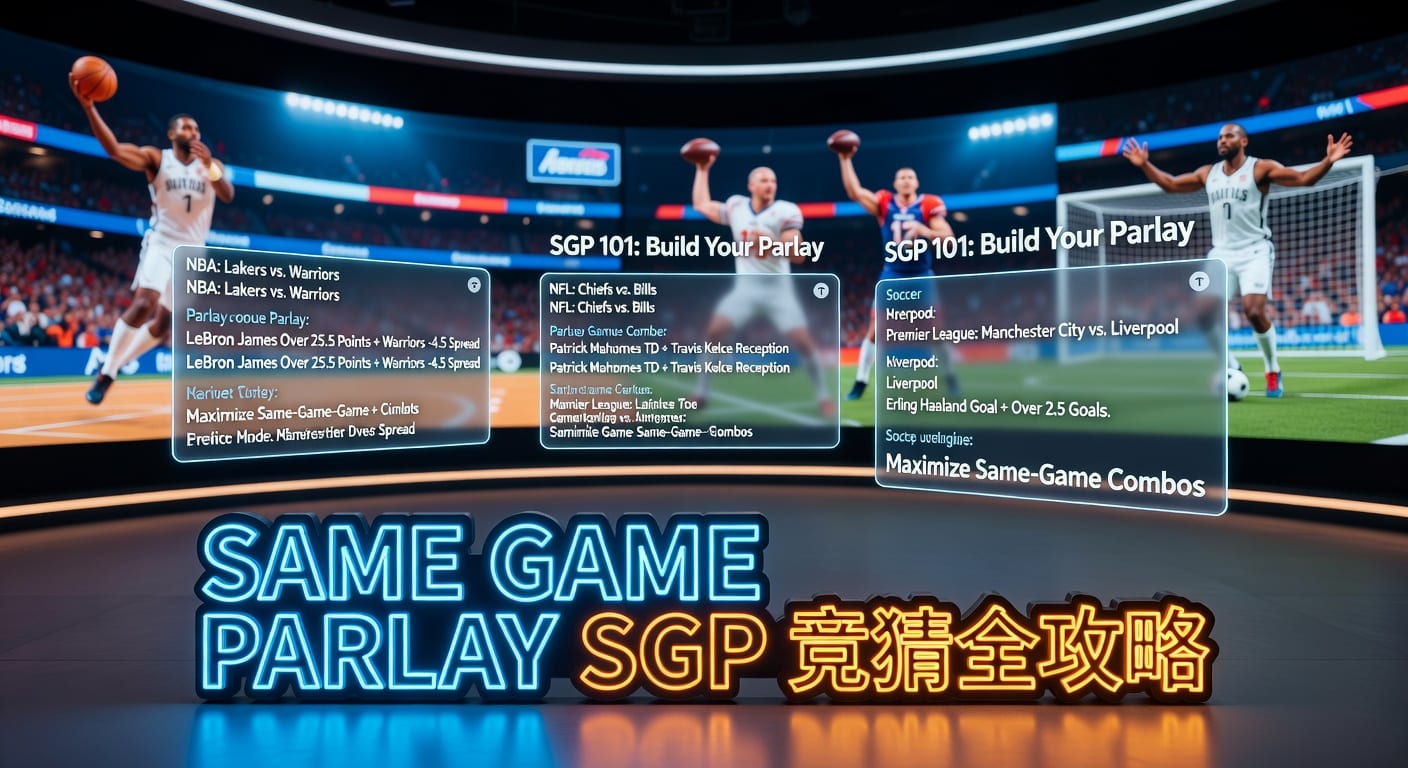 Same Game Parlay (SGP) 详解：深度解析与实战技巧