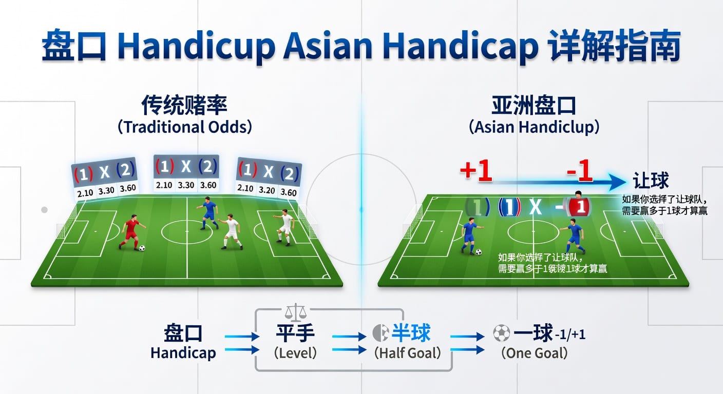 亚洲盘Asian Handicap：足球竞猜深度解析与实战指南