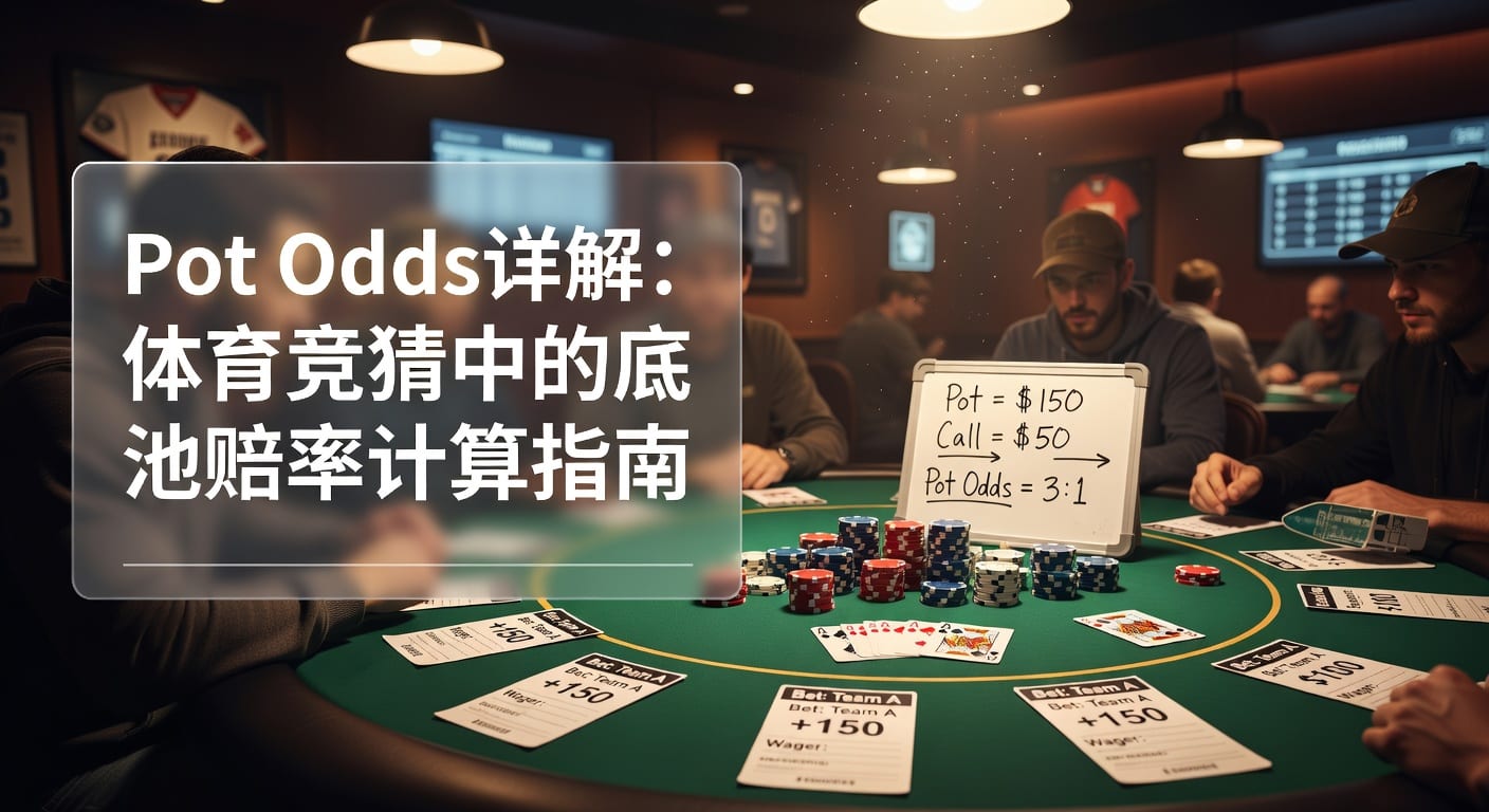 底池赔率 pot odds：体育投注基础判断与实战用法