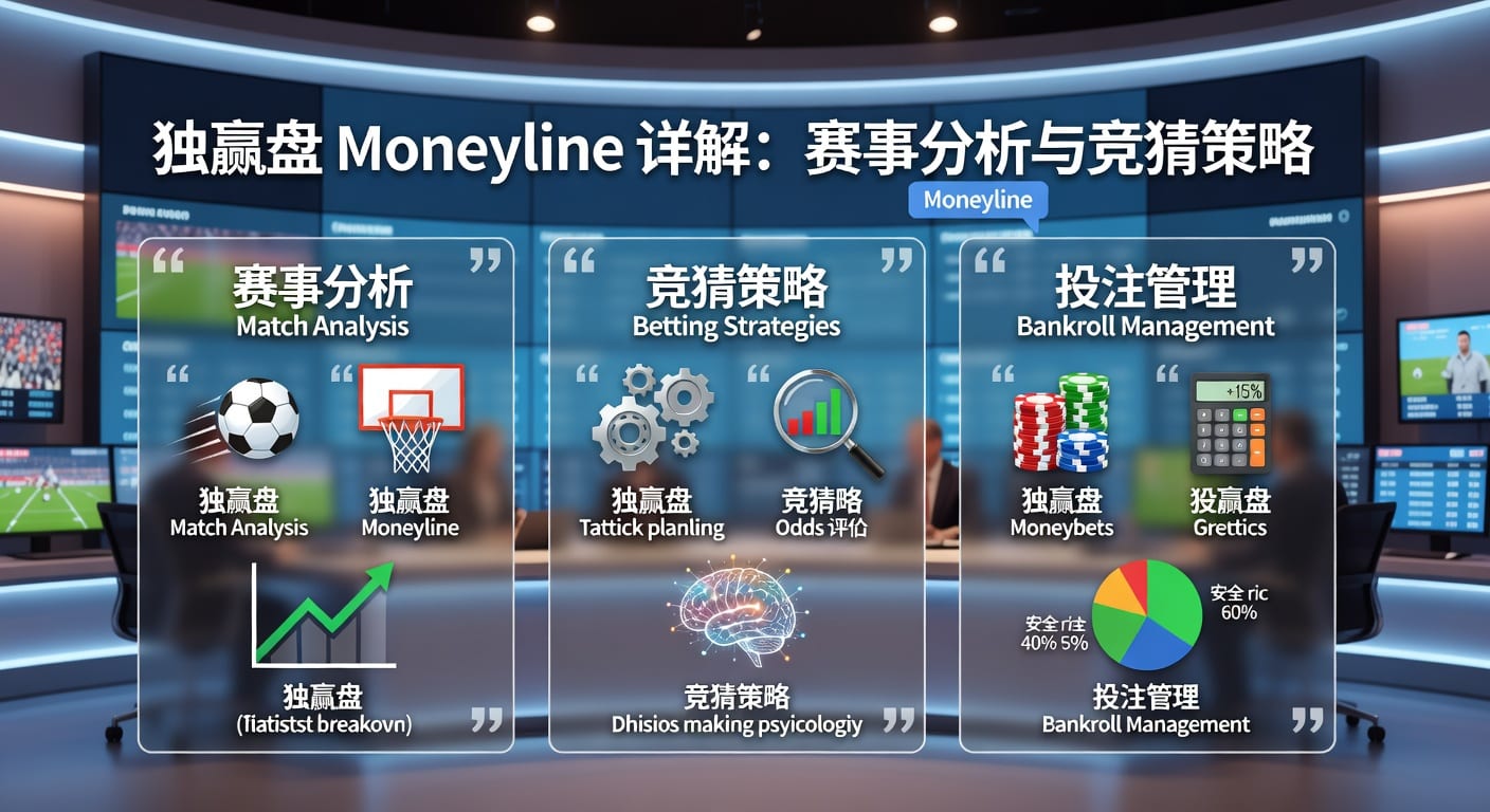 独赢盘 moneyline：2026年世界杯投注实战指南