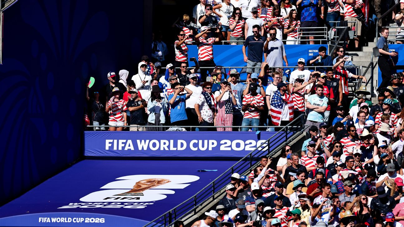 美国男足女足平分世界杯奖金 2026与2027规则同样适用